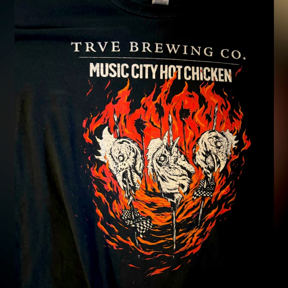 True brewery xxl black tee